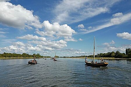 photo de la grande remontée de la loire
