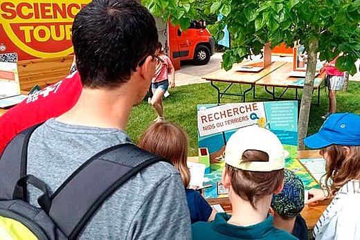 photo d'un stand