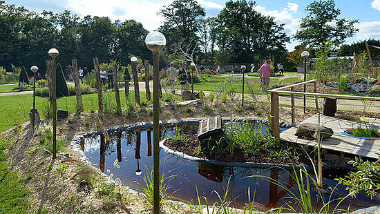 Photo d'illustration d'un jardin réalisé dans le cadre de "Jardins d'expression"