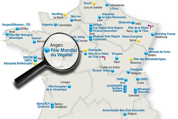 Angers, siège du Pôle mondial du végétal