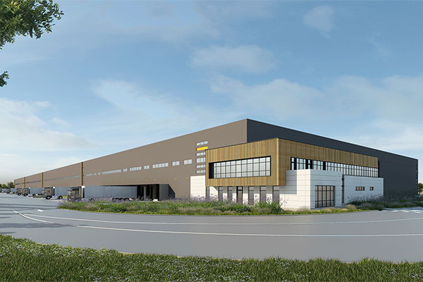 Plateforme logistique en projet à Angers-Marcé