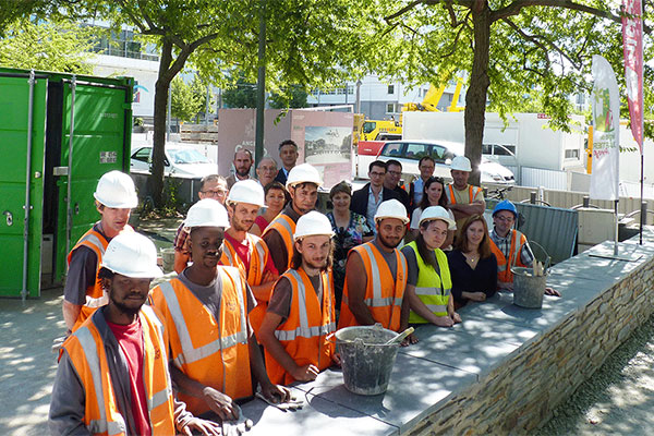 L’exemplaire chantier d’insertion de la place Mitterrand