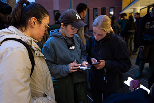 Etudiants de l'association Pegase.