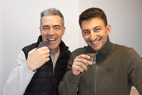 J&eacute;r&ocirc;me Duffault et Alexandre Guilleminot.