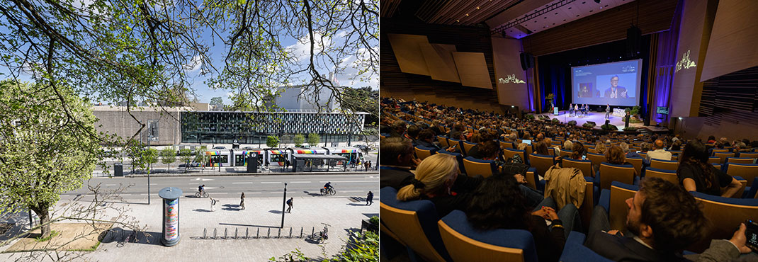 Le centre de congrès d'Angers et son auditorium