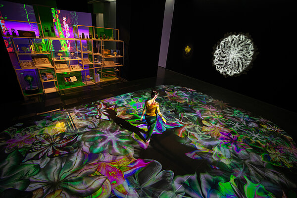 Digital Floralia de Miguel Chevalier