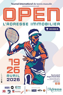 26e Tournoi de tennis "Open L'Adresse Immobilier"