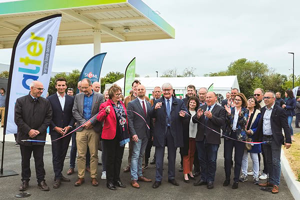 Une nouvelle station bioGNV inaugurée