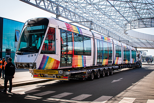 Les rames de tramway nouvelle génération commencent à être livrées