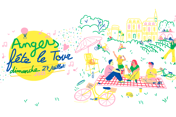 Angers fête le Tour